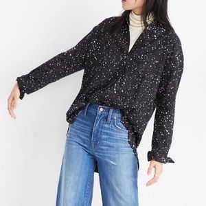 Madewell || NWT || Oversized Star Button Down